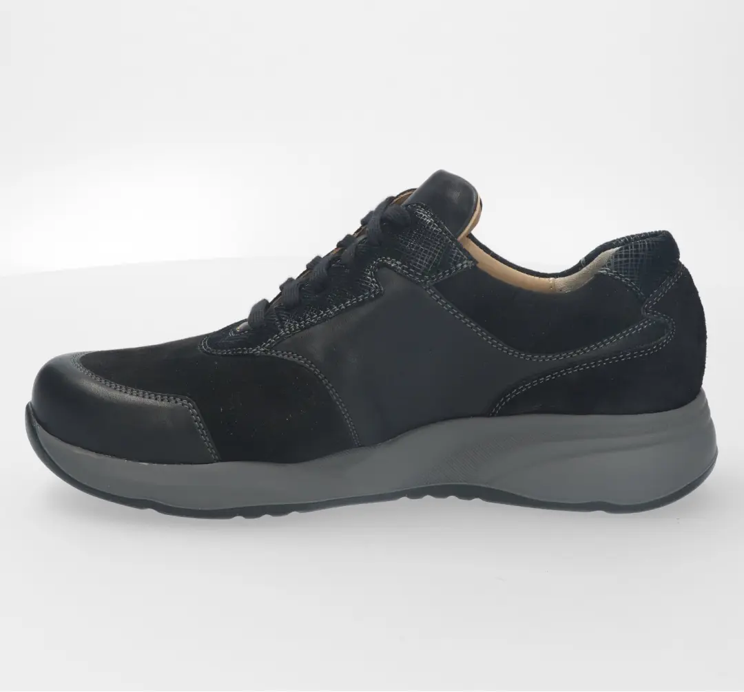 Durea 6328 Wijdte K+ Sneakers - Zwart - afbeelding 2 van 6