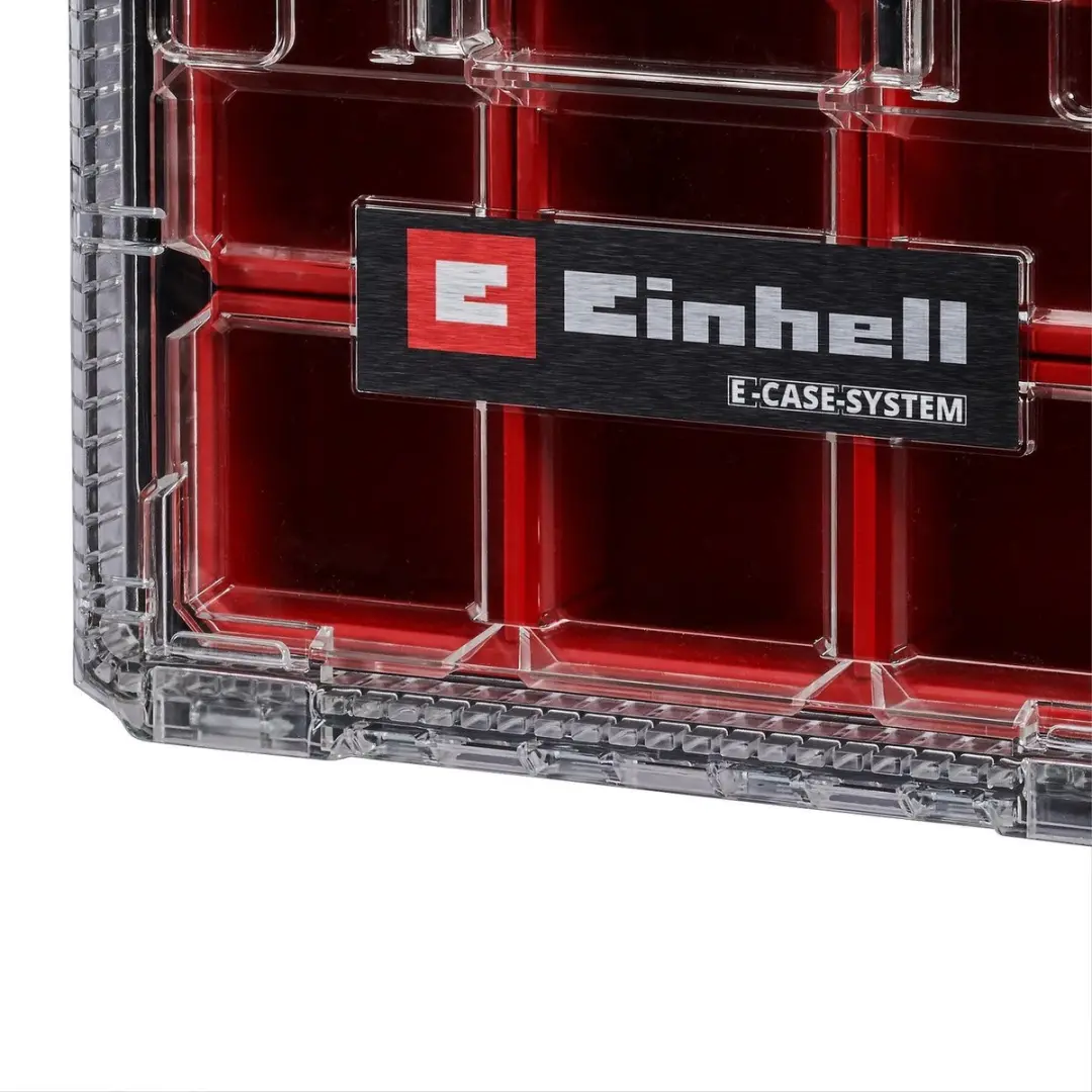 Einhell E-Case Half Size Sorteerbox 4540048 - Rood/Zwart - afbeelding 6 van 6