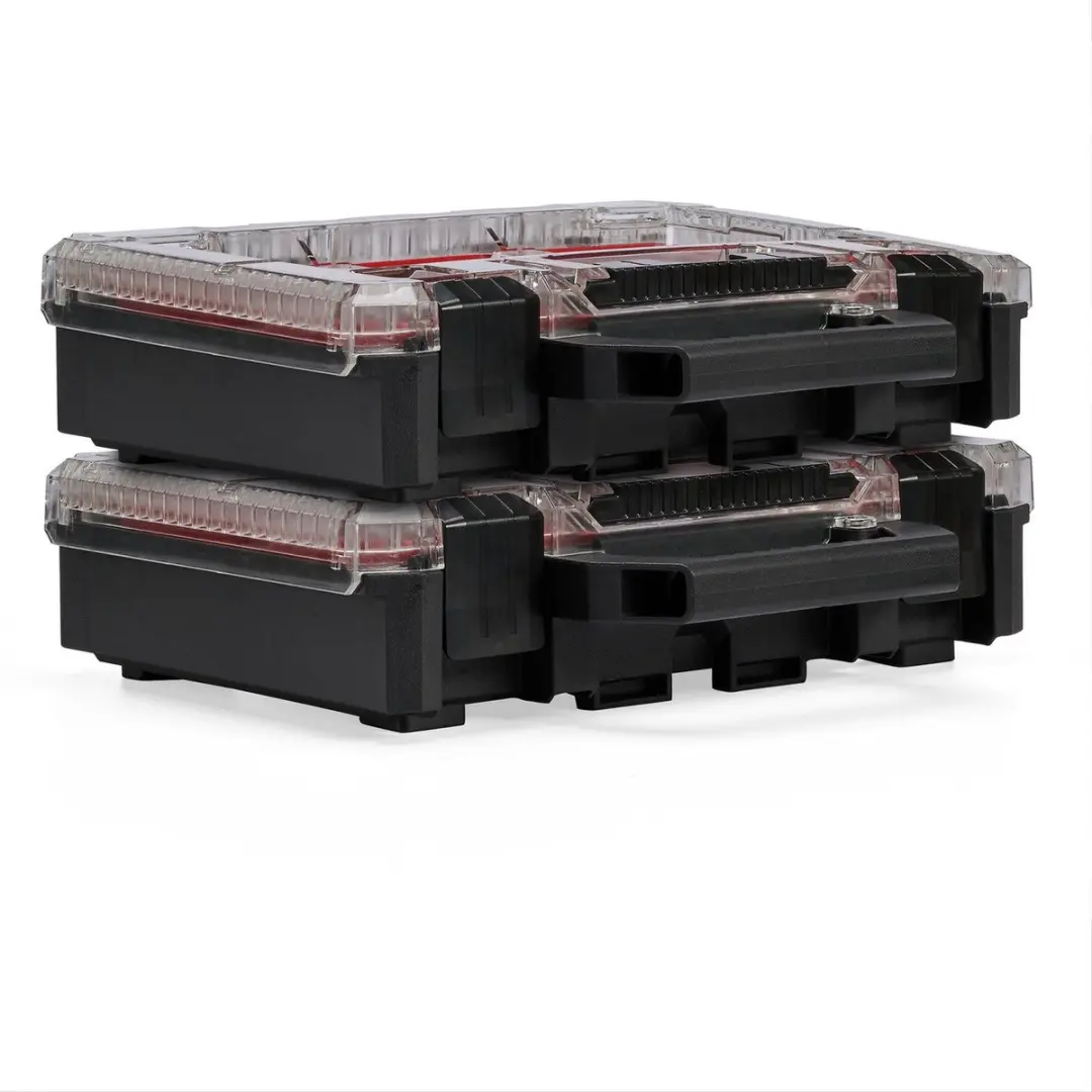 Einhell E-Case Half Size Sorteerbox 4540048 - Rood/Zwart - afbeelding 5 van 6