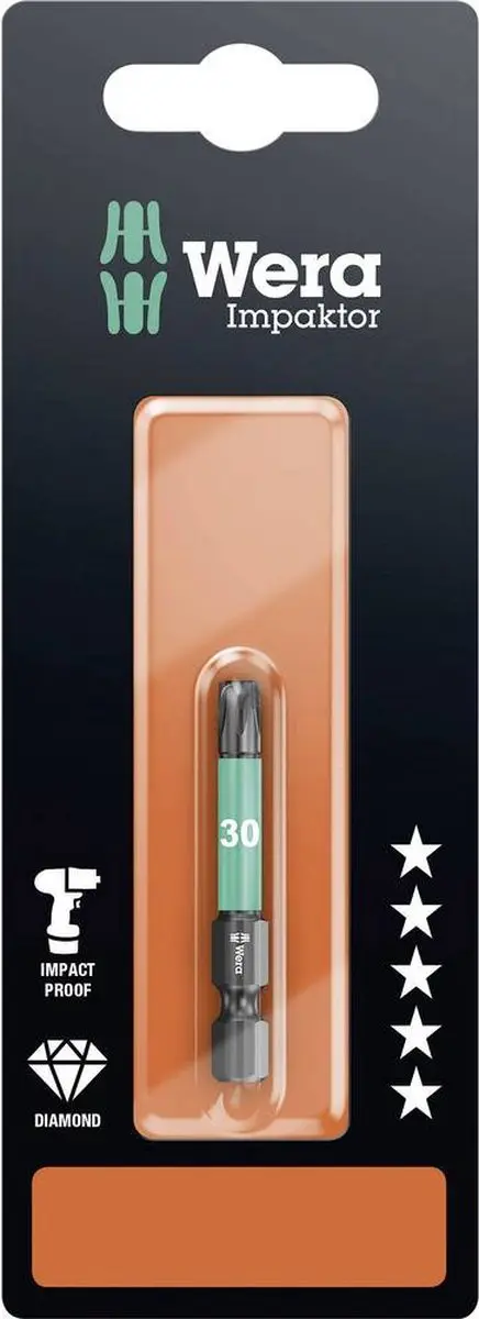 Wera 867/4 IMP DC TX30x50mm Bit