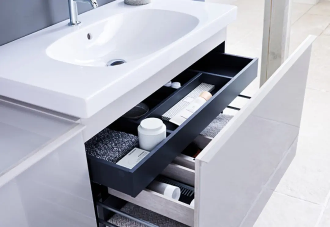 Geberit Acanto Wastafel 60x48cm Wit - afbeelding 6 van 6