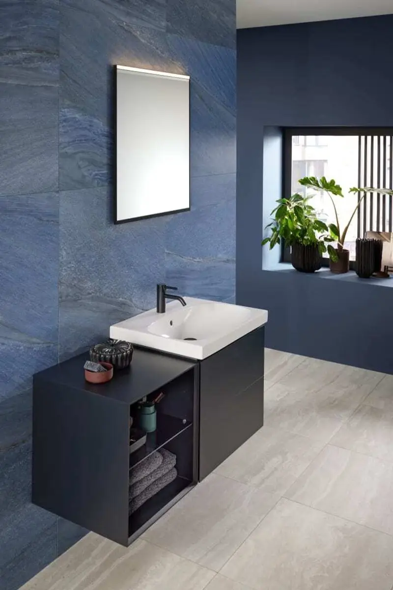 Geberit Acanto Wastafel 60x48cm Wit - afbeelding 3 van 6