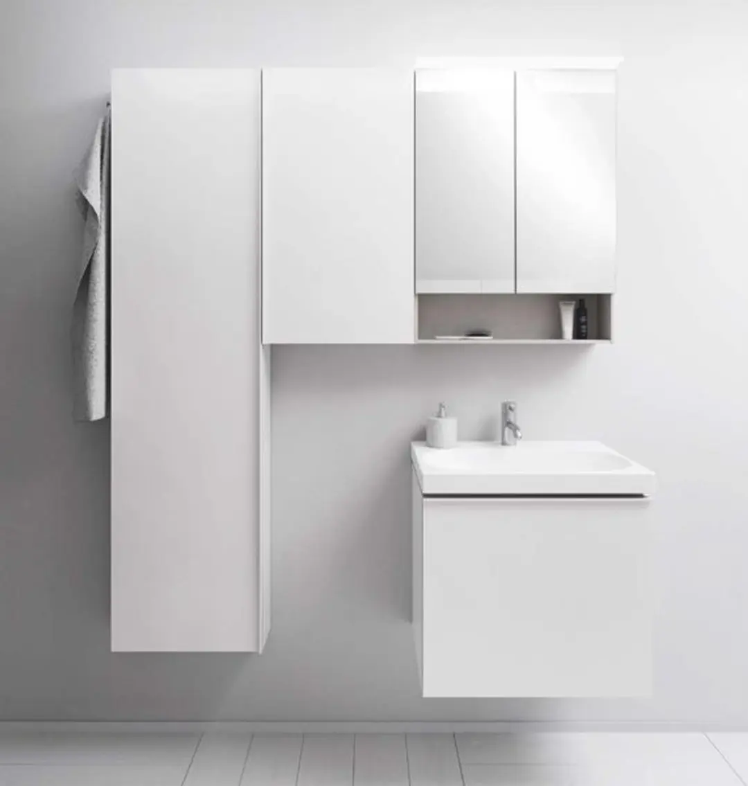 Geberit Acanto Wastafel 75x48cm Wit - afbeelding 5 van 6