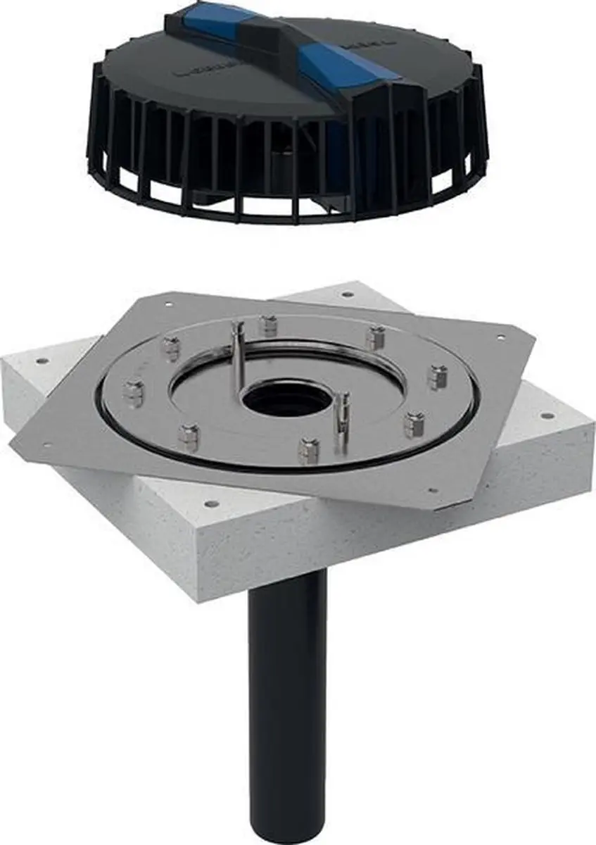 Geberit Pluvia Dakafvoertrechter Onderdruksysteem 359.105.00.1
