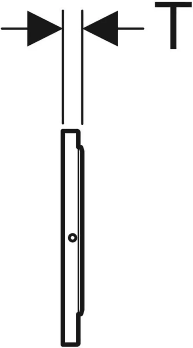 Geberit Sigma 115.890.SN.6 Touch-Free Bedieningspaneel - Geborsteld RVS - afbeelding 2 van 6