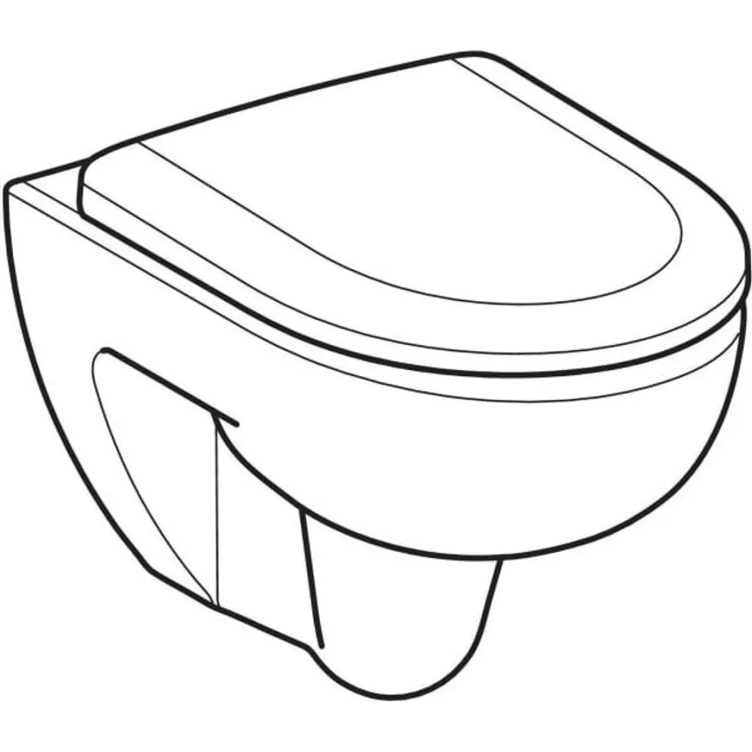 Geberit Renova Rimfree Hangtoilet - Glans wit - afbeelding 5 van 6