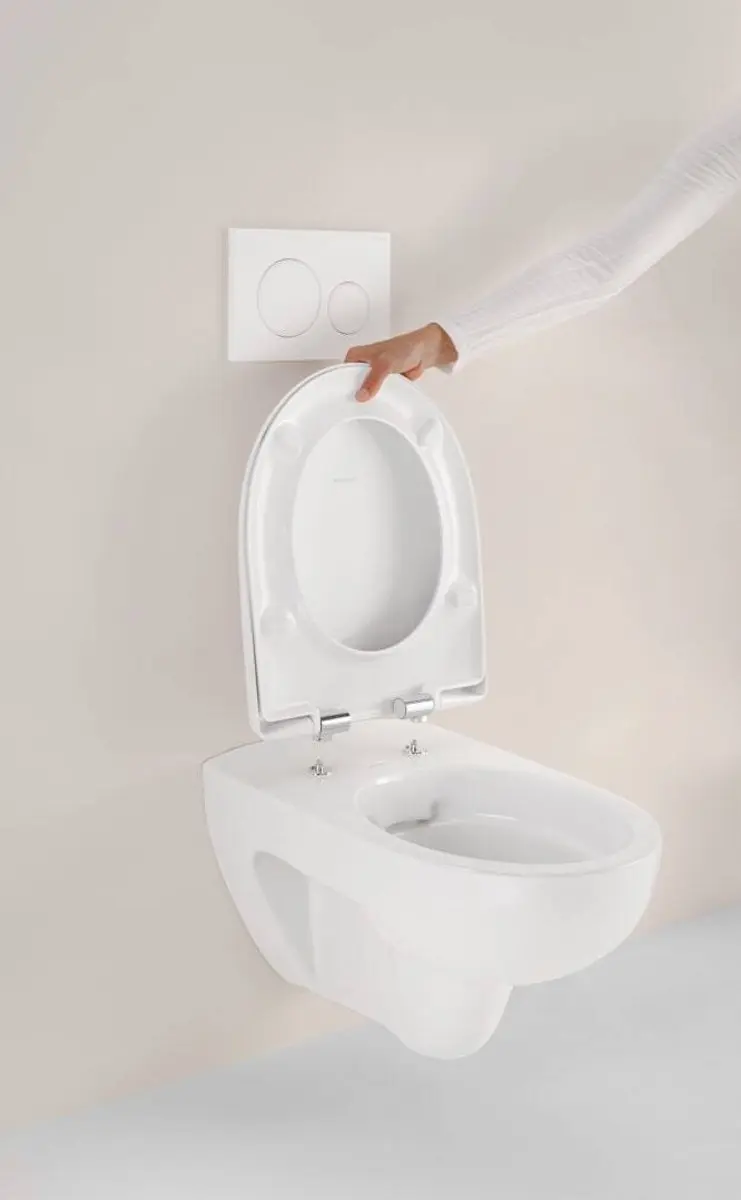 Geberit Renova Rimfree Hangtoilet - Glans wit - afbeelding 4 van 6