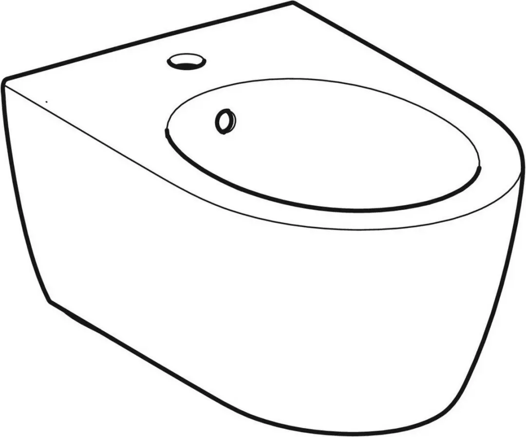 Geberit iCon Wandbidet Wit 501898001 - afbeelding 3 van 6