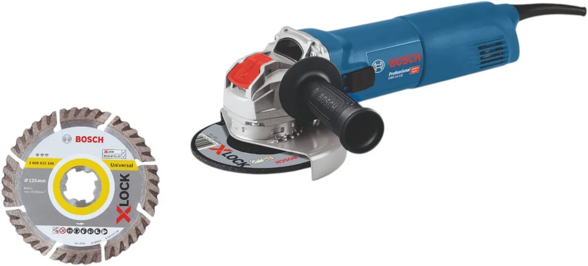 Bosch Professional GWX 14-125 Haakse Slijper - 1400W - Metaal