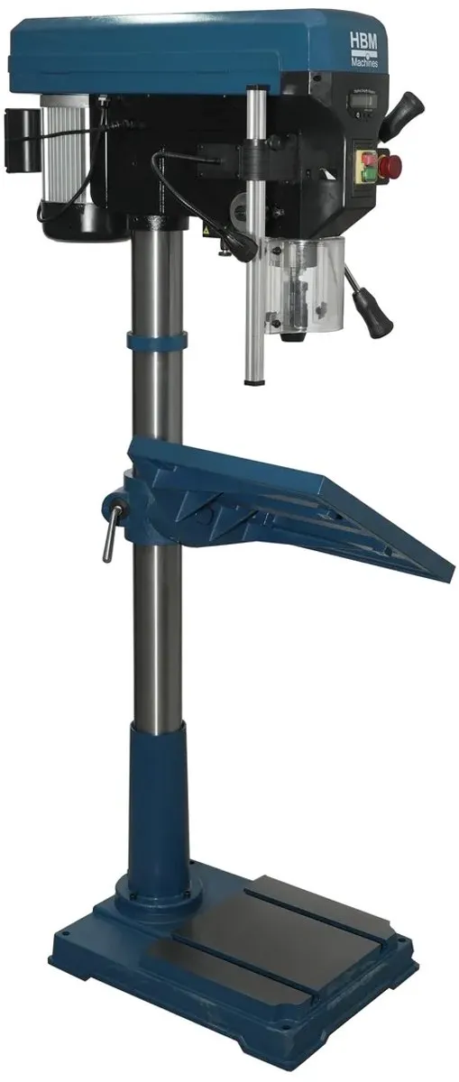 HBM 32 mm kolomboormachine vloermodel met Digtale Uitlezing 230 Volt
