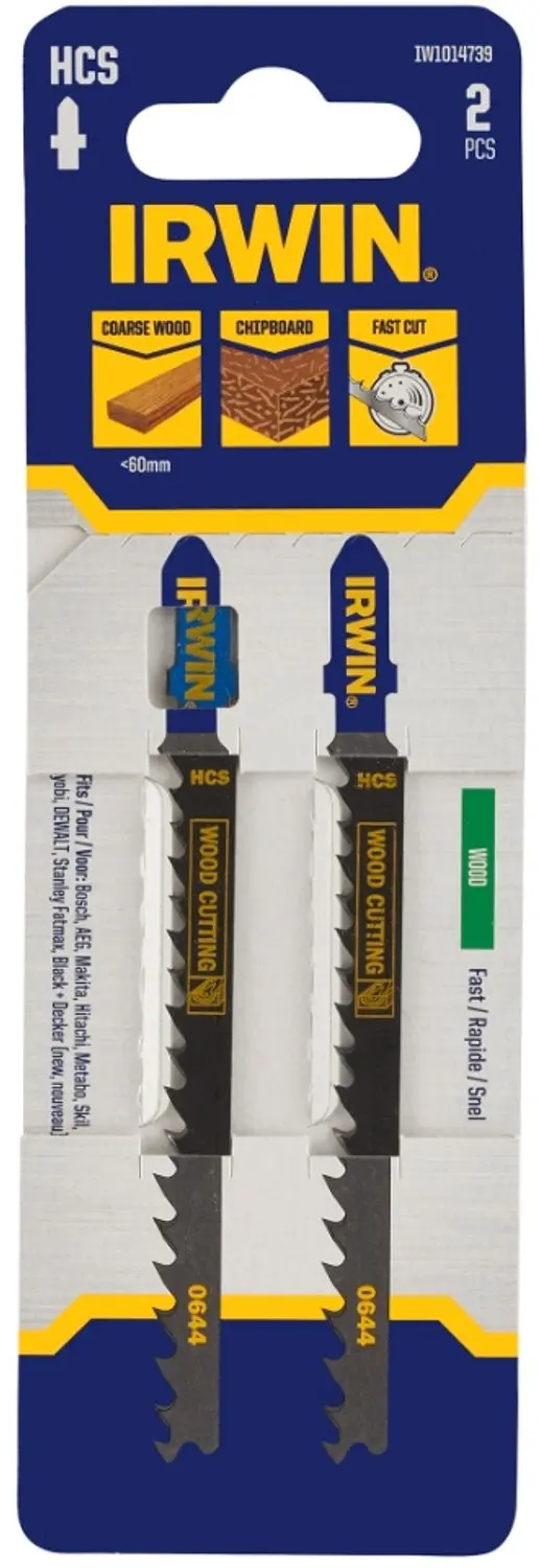 Irwin Pro decoupeerzaagblad grof T-aansluiting voor hout