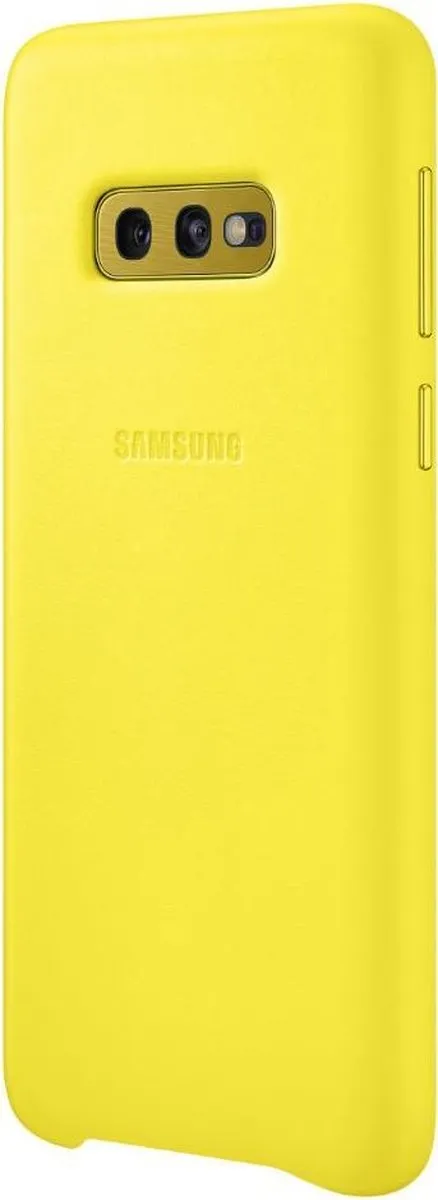 Samsung Galaxy S10e Lederen Hoes - Geel EF-VG970LYEGWW