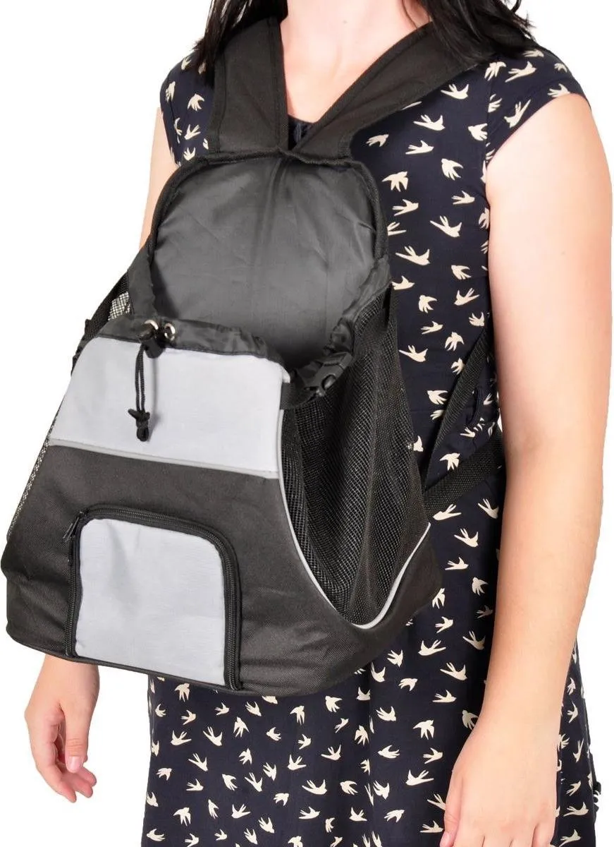 Flamingo Sybil Hondendraagtas - One Size - Grijs
