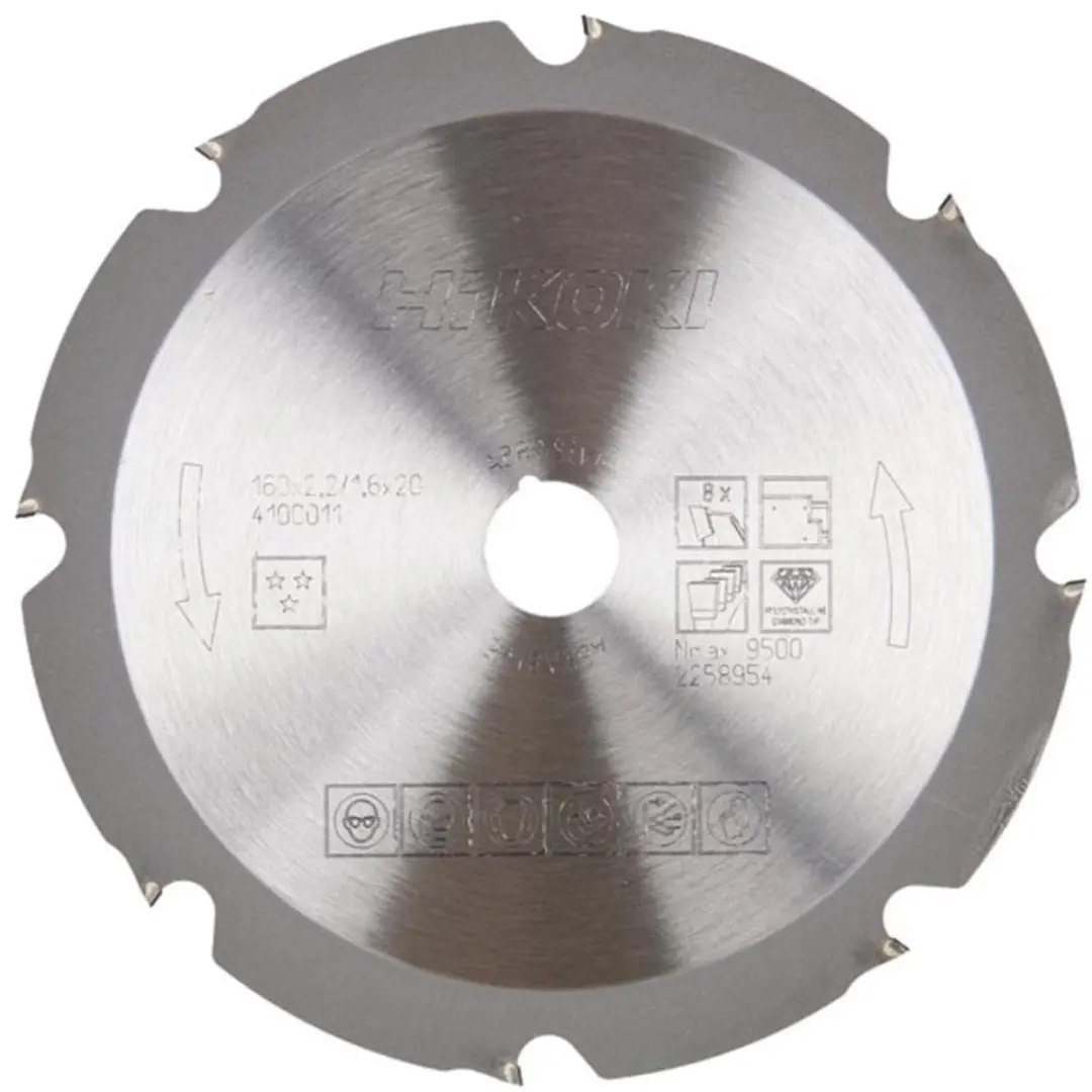 HiKOKI PCD SAW BLADE 210X30 Z12 FOR ABRASIVE BOARDING