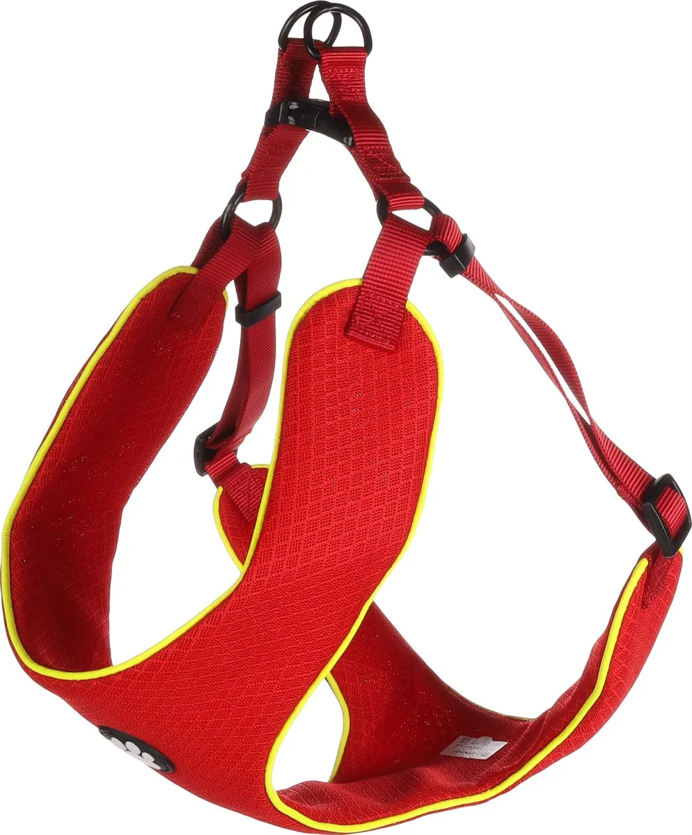 Flamingo Step&Go Tasha Hondenharnas - XL - Rood