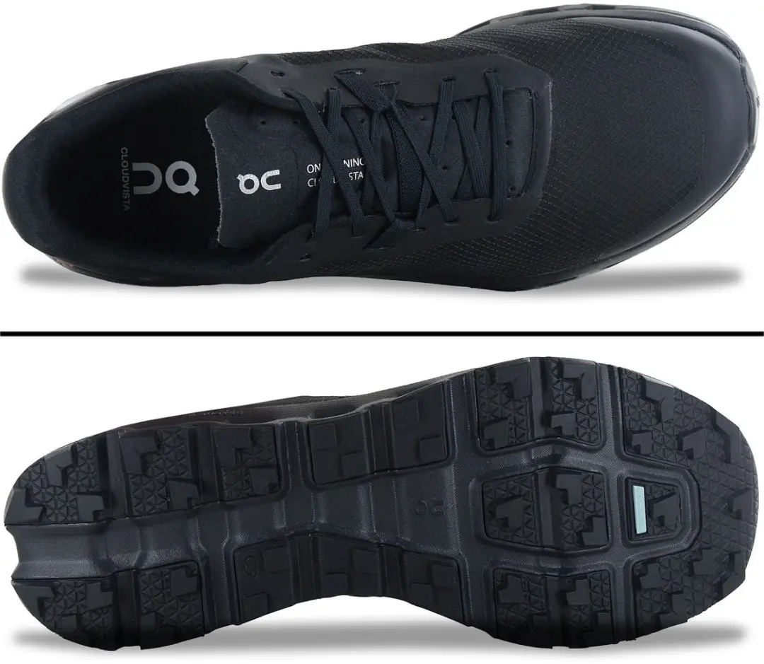 ON Running Cloudvista 2 Heren Trail-Running Schoenen - Zwart - afbeelding 6 van 6