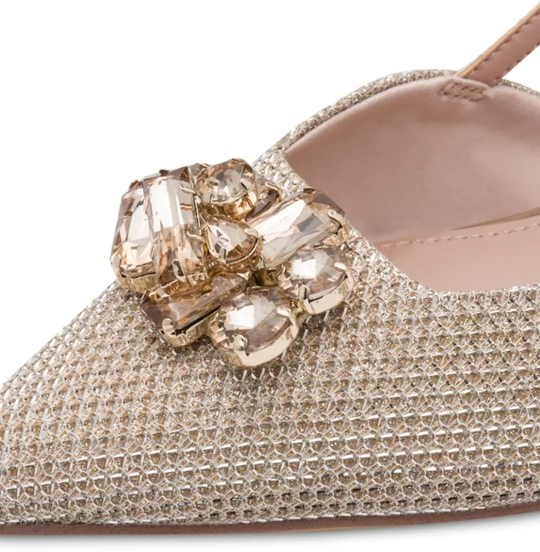 Tamaris 1-29512-46 Slingbacks - Metallic - Maat 41 - afbeelding 6 van 6