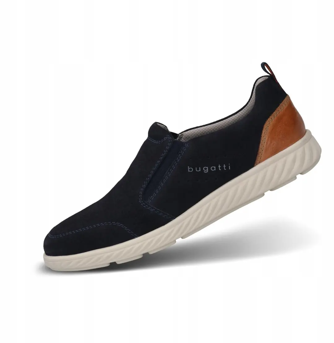 Bugatti Heren Slippers Blauw Maat 43