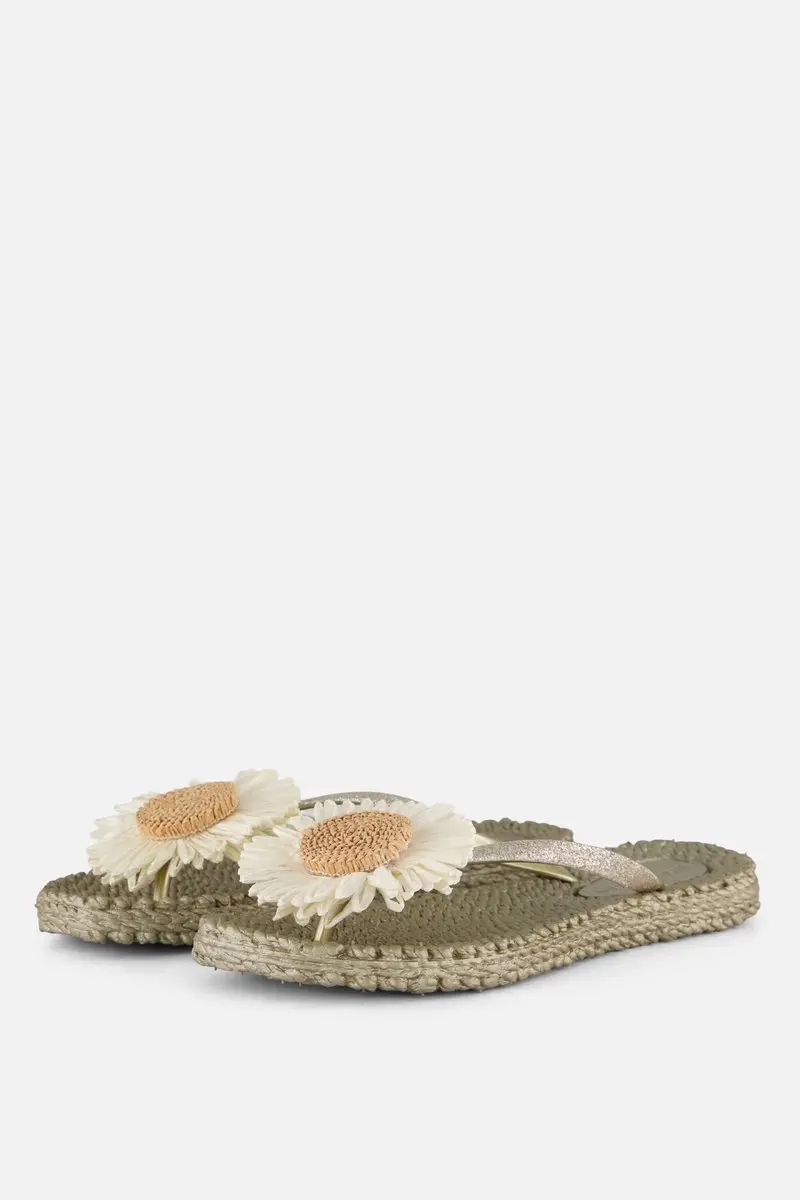 Slippers met bloem CHEERFUL16F
