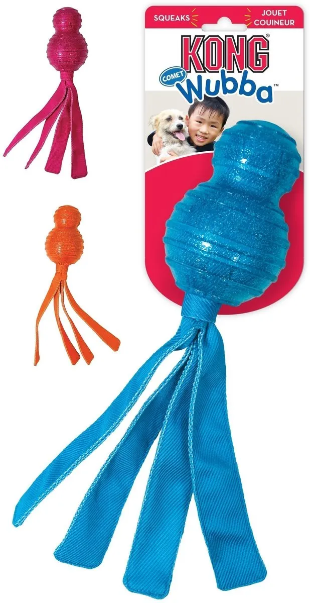 KONG Wubba Comet Hondenspeelgoed - M - afbeelding 6 van 6