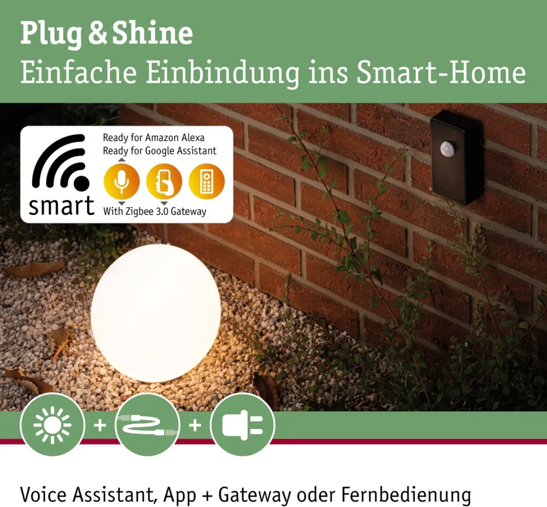 Paulmann Plug&Shine ZigBee Controller 93999 - Zwart - afbeelding 4 van 6