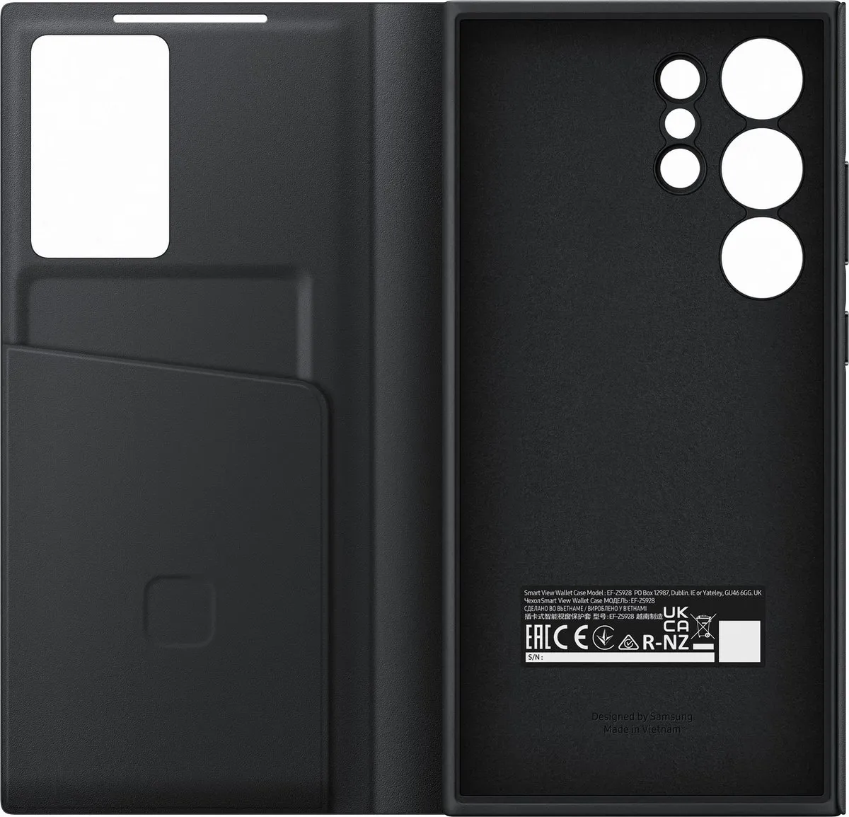 Samsung Smart View Wallet Case EF-ZS928CBEGWW
