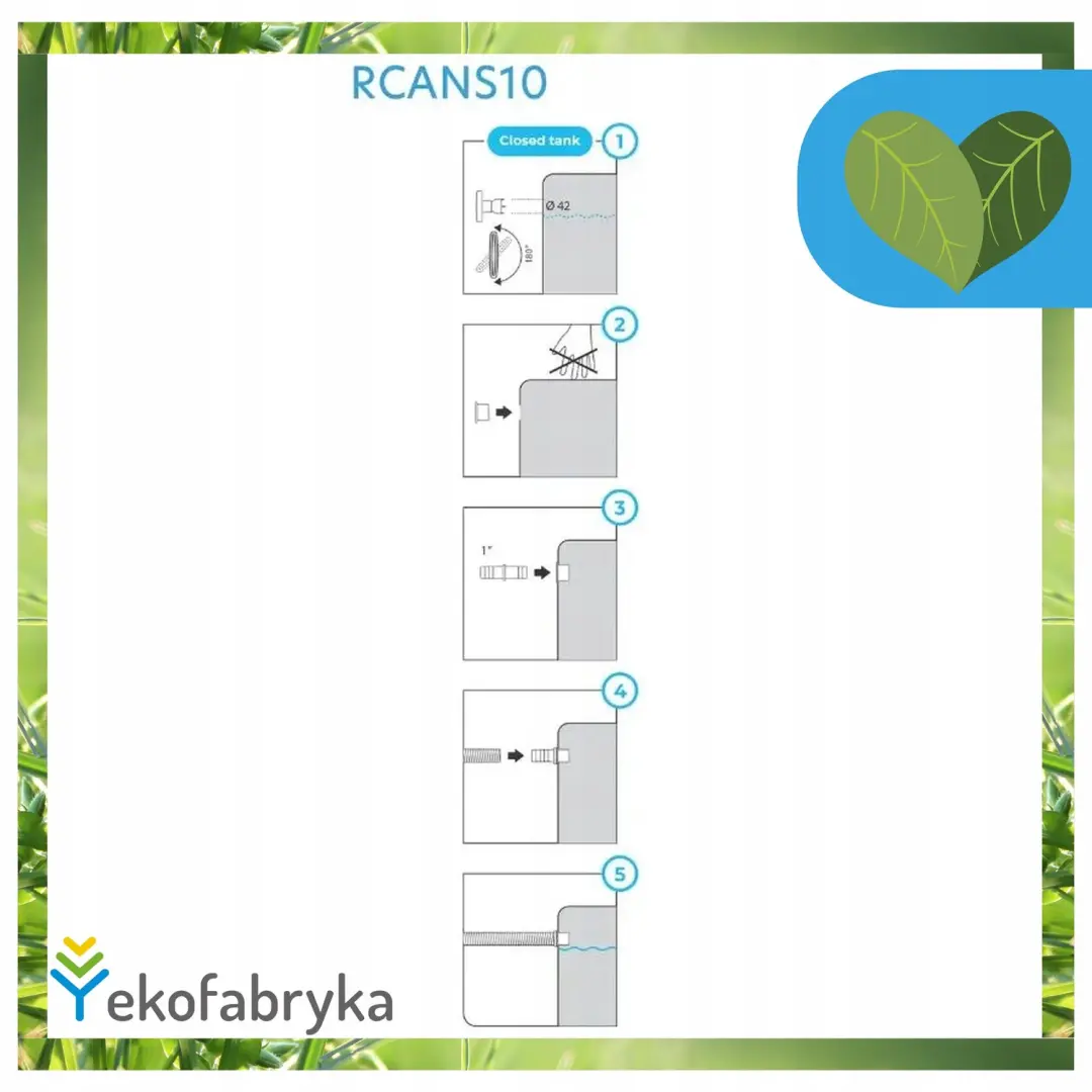Prosperplast RCANS10 Regenwateropvangset - afbeelding 3 van 5