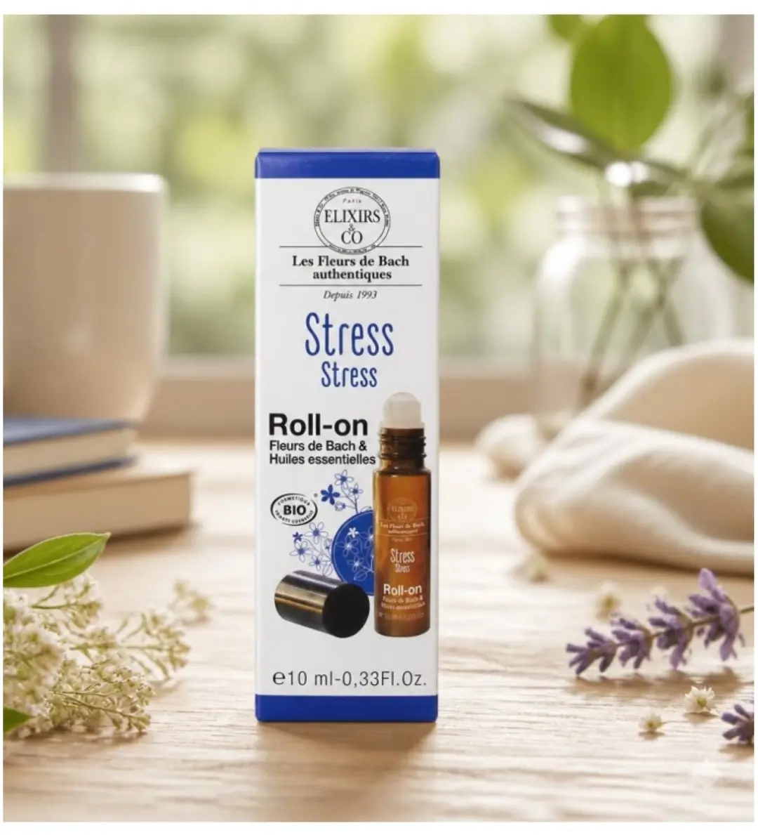 Bach Roll-On Stress 10ml - afbeelding 2 van 6
