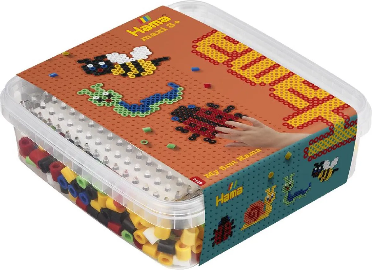 Hama Strijkkralen Maxi Beads 8744 - 600 Stuks - 4 Kleuren - afbeelding 6 van 6