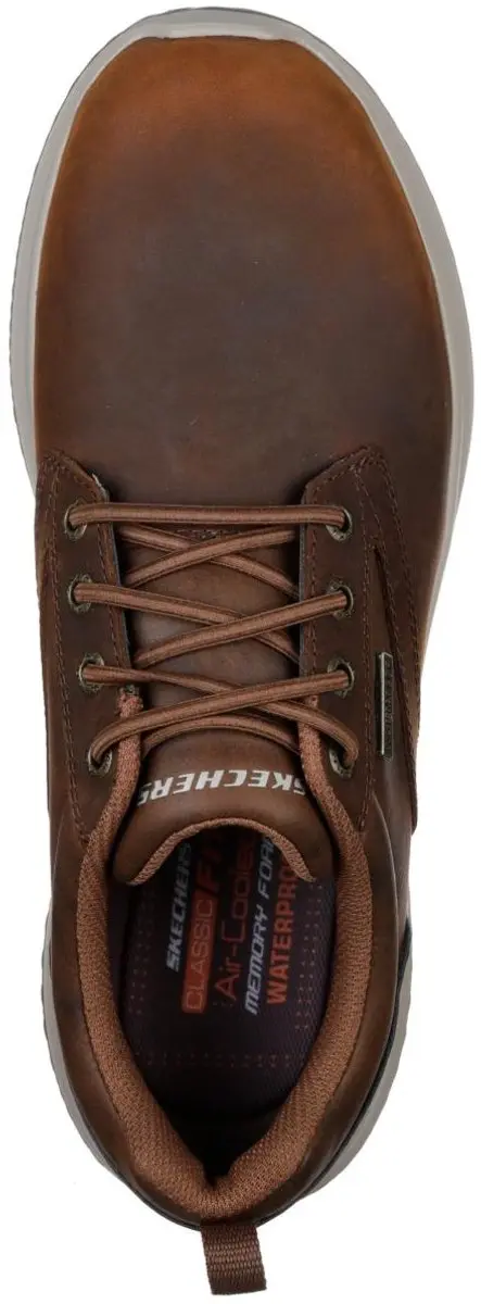 Skechers Delson Antigo Veterschoenen - Bruin 42 - afbeelding 2 van 6