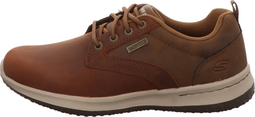 Skechers Delson Antigo Veterschoenen - Bruin 42 - afbeelding 3 van 6