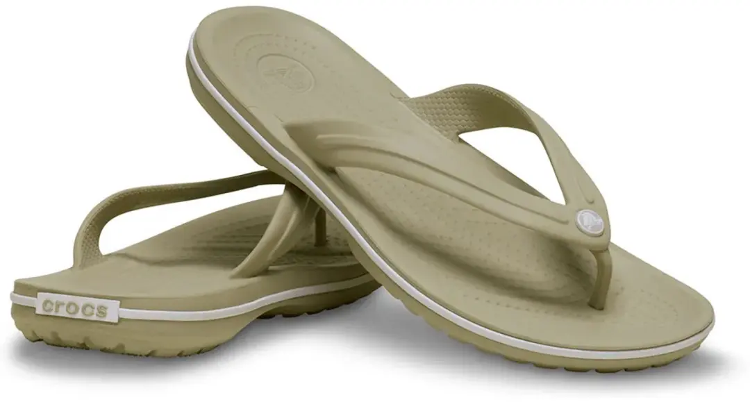 Crocs Crocband Flip Teenslipper 43-44 - Beige - afbeelding 3 van 6