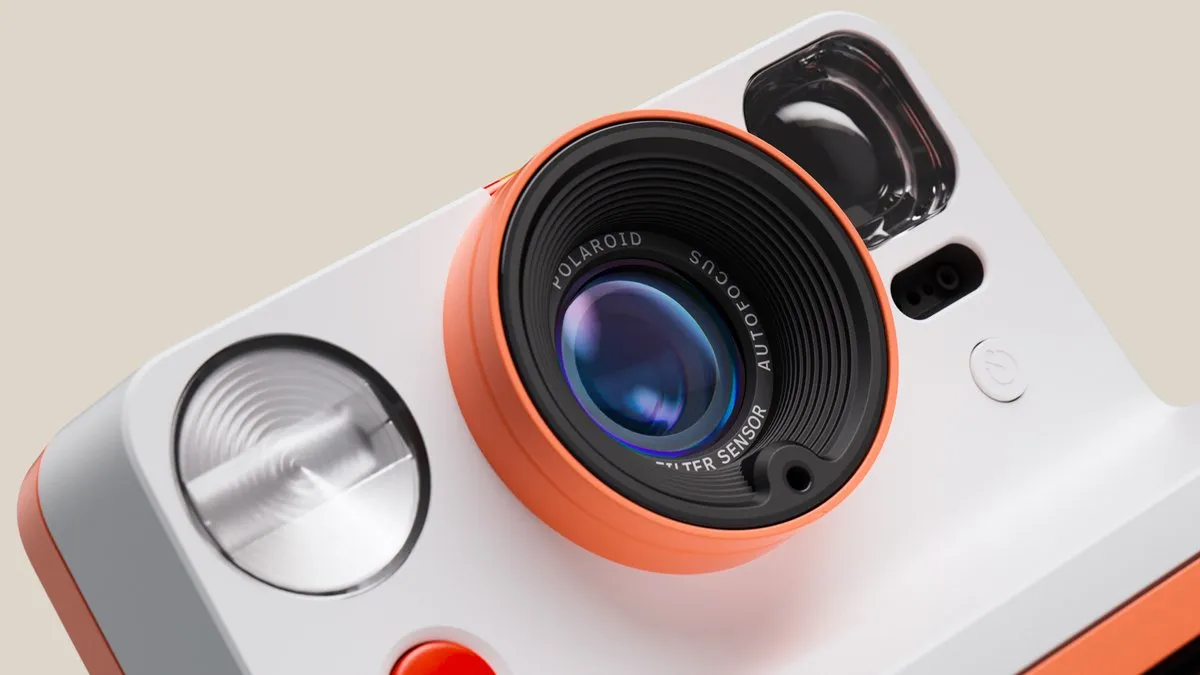 Polaroid Now Gen 3 Coral - Ingebouwde batterij