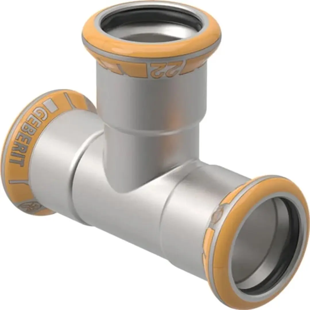 Geberit Mapress Therm T-stuk gelijk 76.1mm 43009