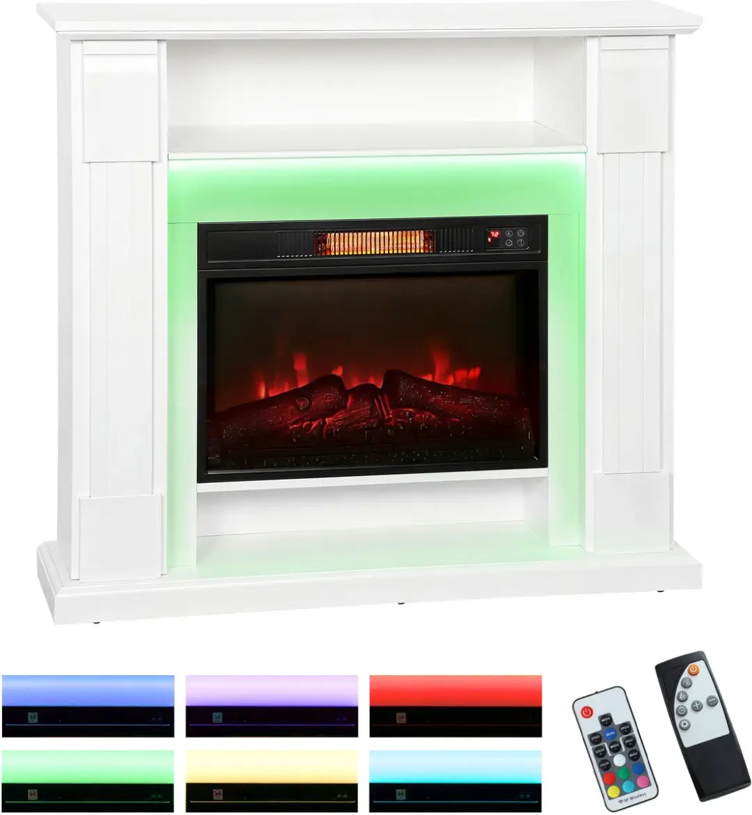 HOMCOM elektrische haard