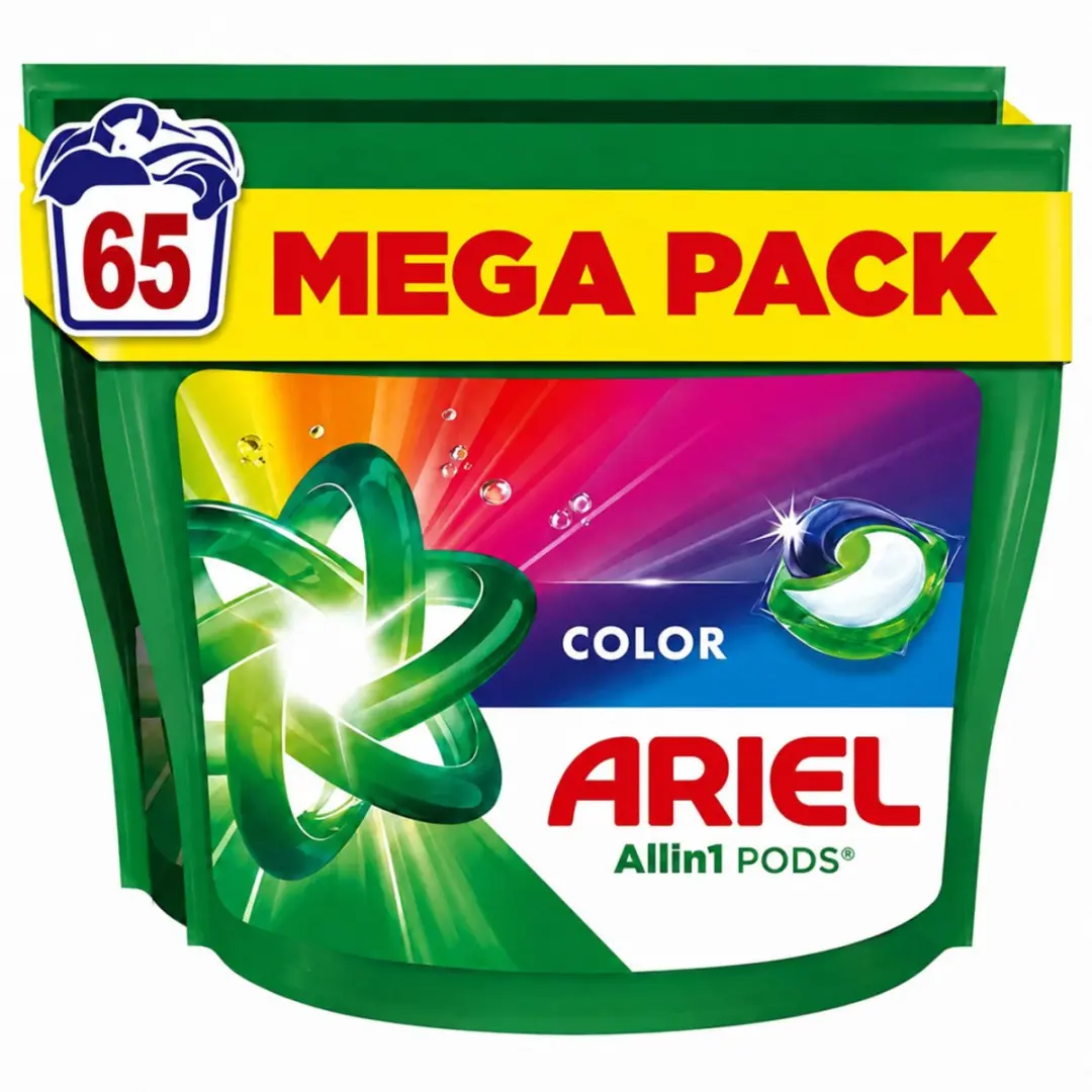 Ariel All in One Color Pods 65 Stuks