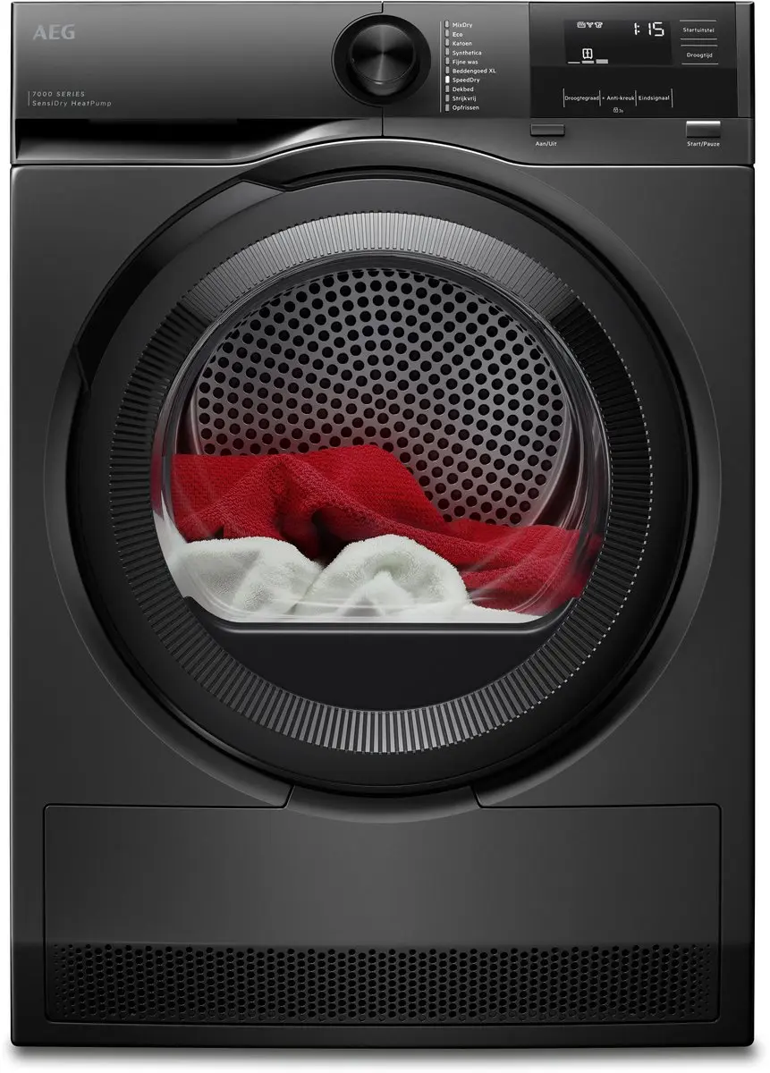 AEG TE7ONYX Warmtepompdroger 8 kg
