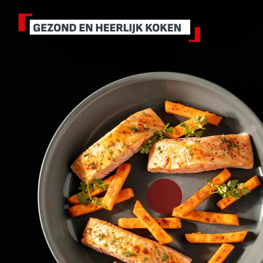 Tefal Renewal Keramische Koekenpannenset 24/28cm - 2-delig - afbeelding 5 van 6