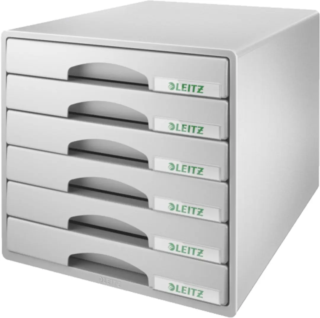 Leitz Plus Ladebox 6 Lades A4 - Blauw - afbeelding 2 van 2