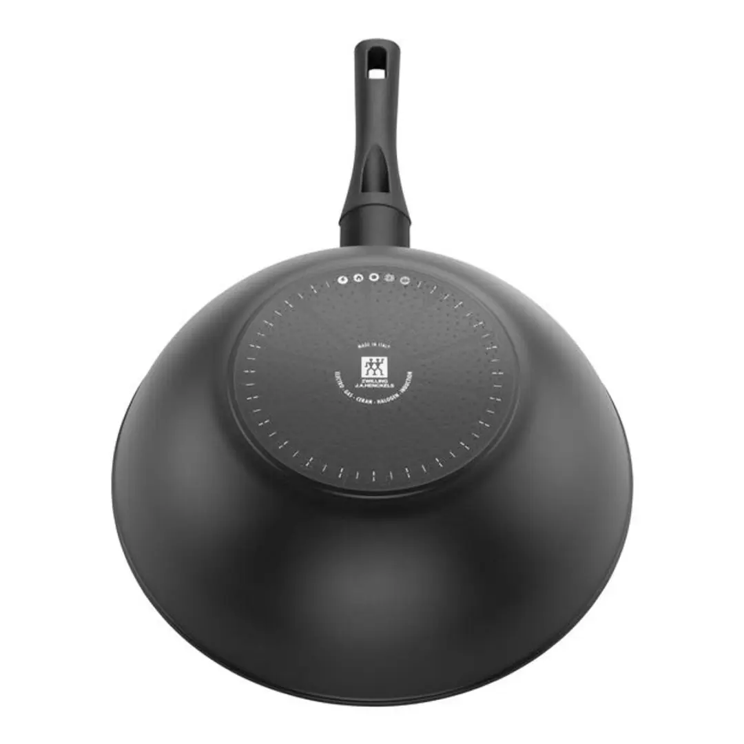 Zwilling Madura Plus Ceramic Wok 30cm - Zwart - afbeelding 3 van 6