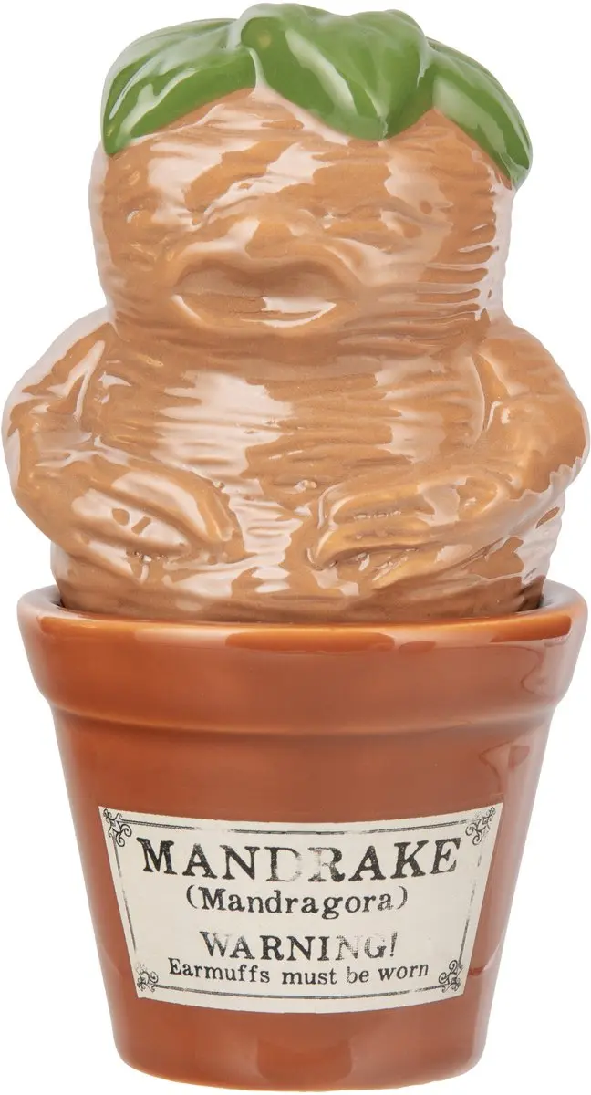 Mandrake en Bloempot Zout en Peper Set