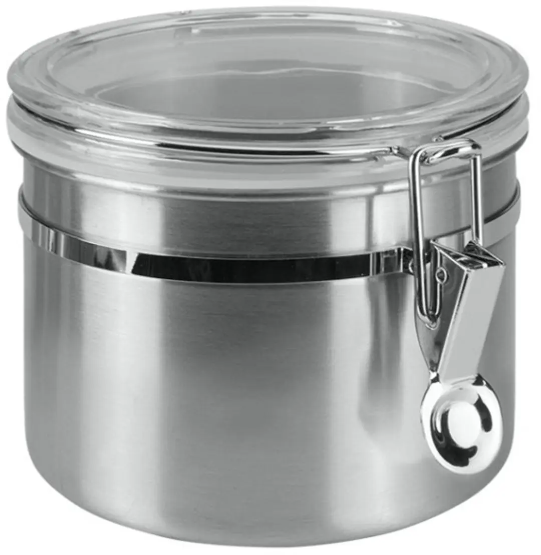 Metaltex Tomado Voorraadbus met Clipsluiting - 0,7 l - RVS - afbeelding 3 van 3