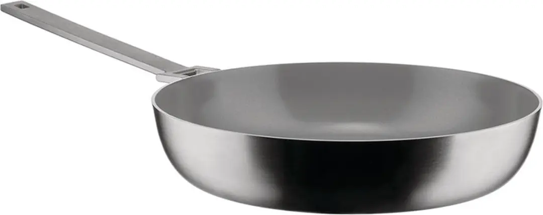 Alessi Convivio-Hapjespan-Mat-RVS-Keramische-anti-aanbaklaag