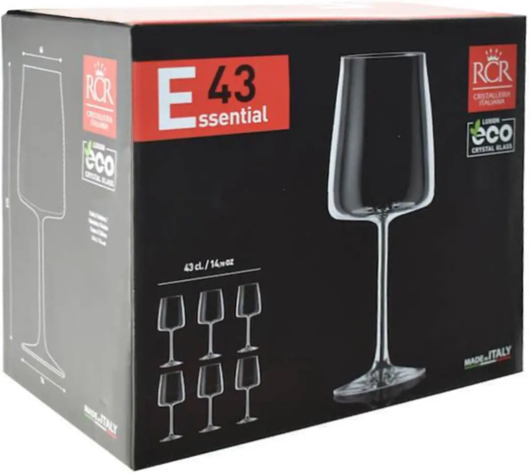 RCR Essential Wijnglas 43cl - 6 Stuks - afbeelding 4 van 6