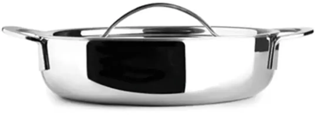 Ibili Triply Natural Stoofpot 14 Cm Zilver