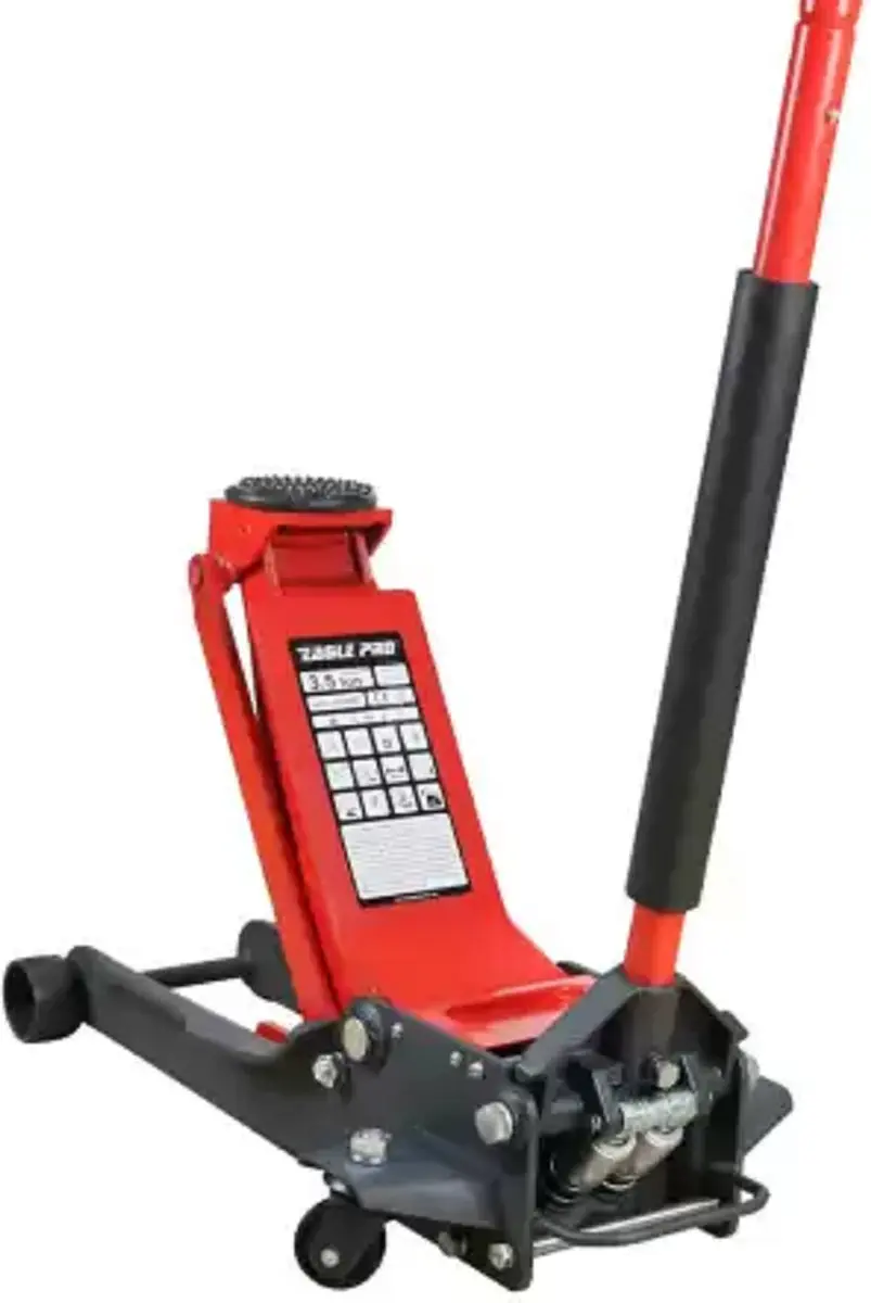 3.5T Laag Profiel Krik- Krachtige garagekrik van het merk Eagle-Pro. Belastbaar