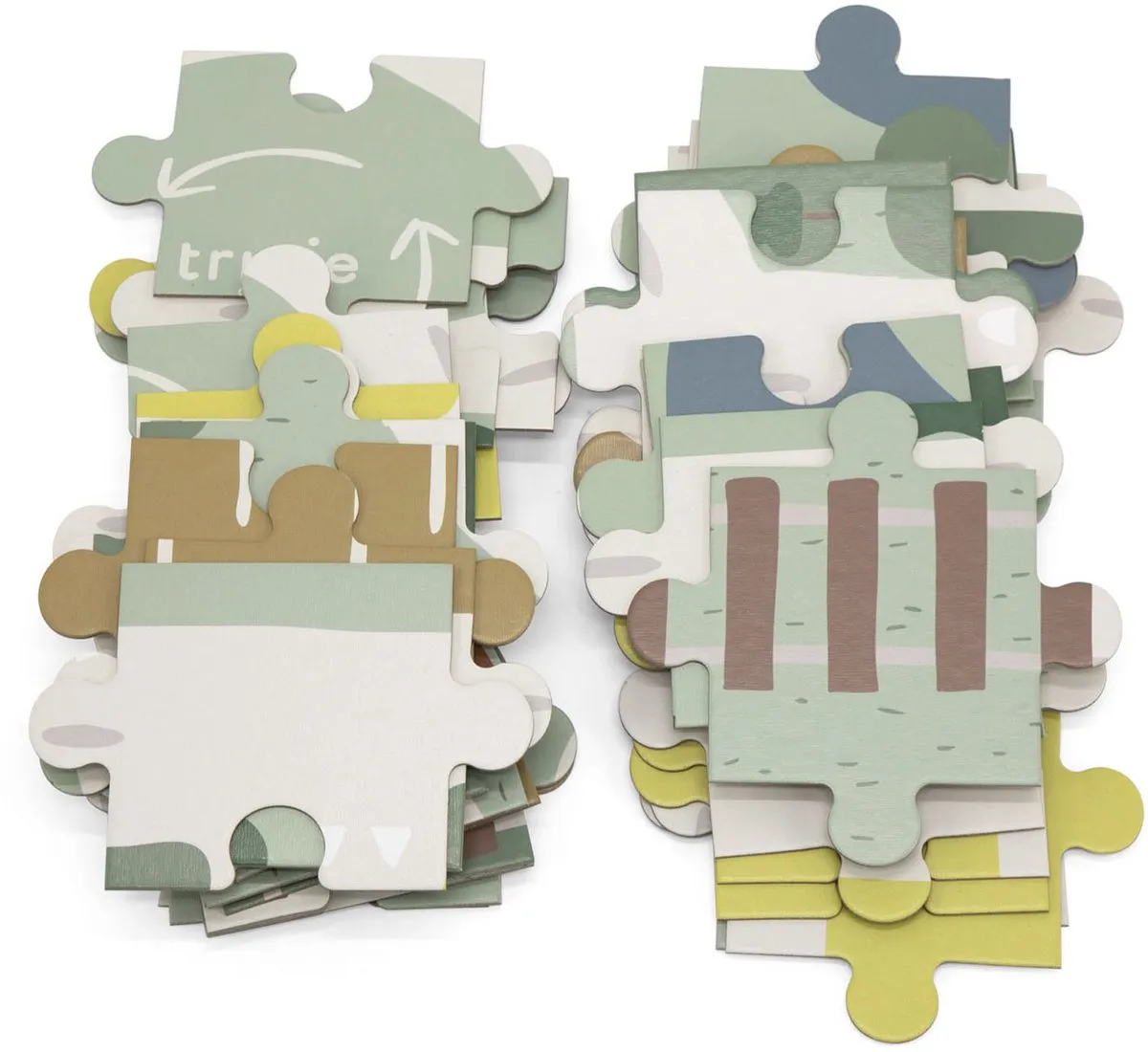 Trixie Houten Puzzel Straat 54 Stuks - FSC - Multi