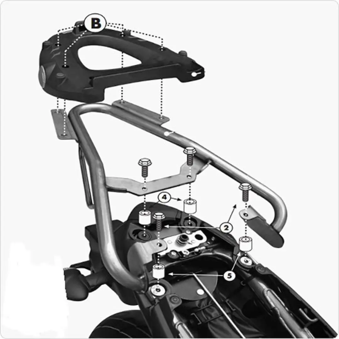 Givi E223 Topkofferhouder