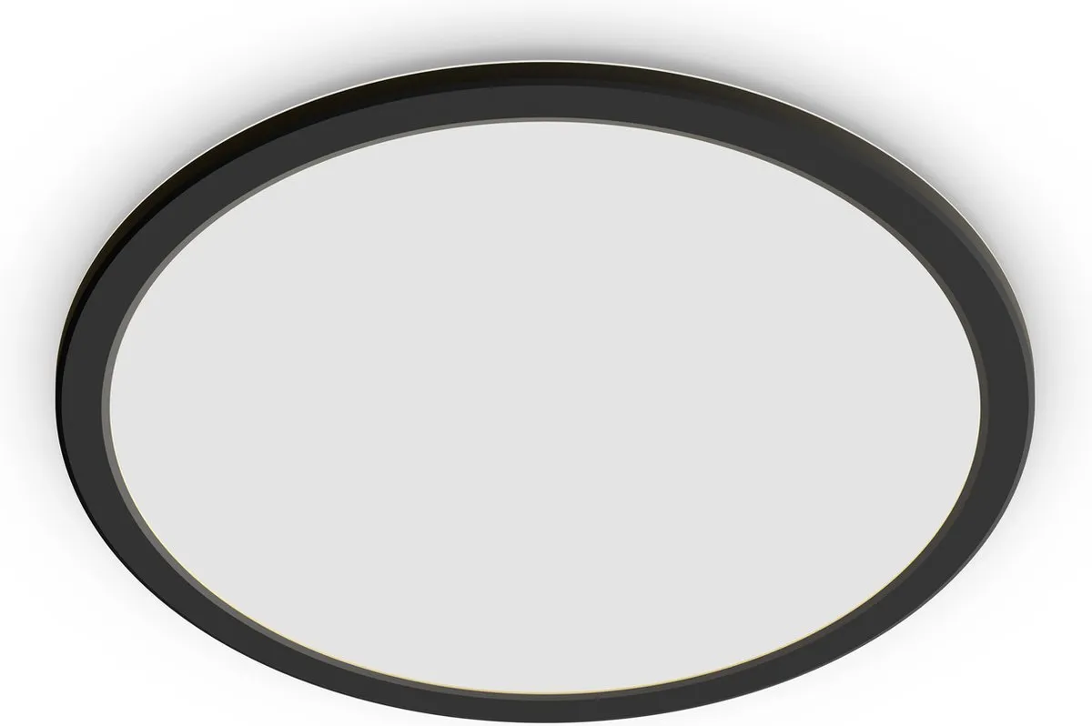 Philips SuperSlim Badkamer Plafondlamp 15W - Zwart