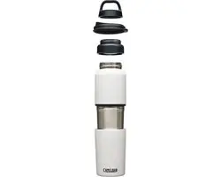 CamelBak MultiBev 500ml/400ml VSS - Waterfles met theebeker - Wit - afbeelding 6 van 6